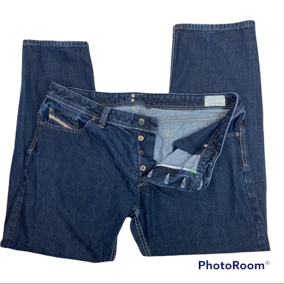 Diesel | Jeans | Mens Diesel Larkee Jeans W4 L30 Blue Regular Straight Wash  0088z | Poshmark